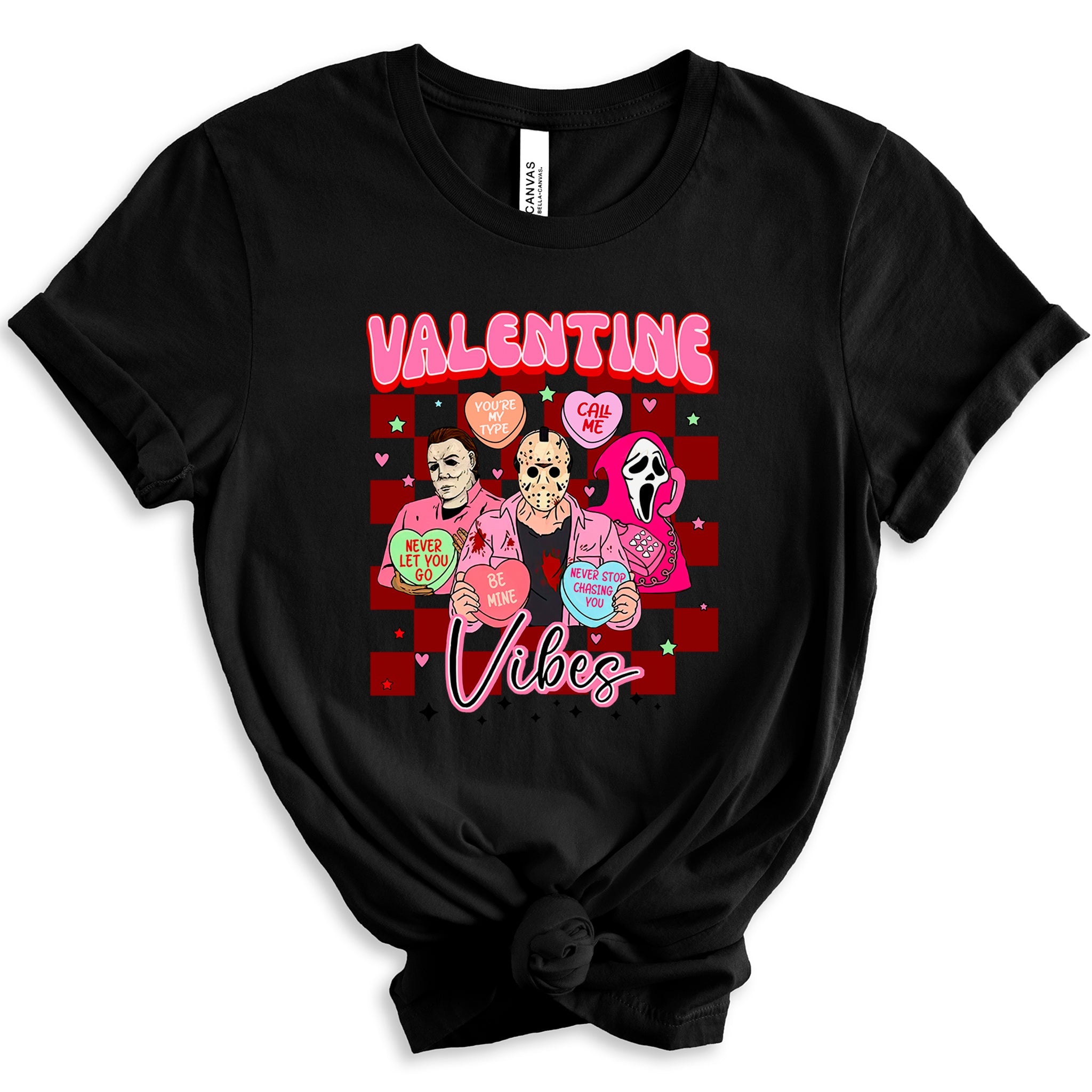 Valentine Vibes Premium Valentine's T-Shirt | Embedded Designz