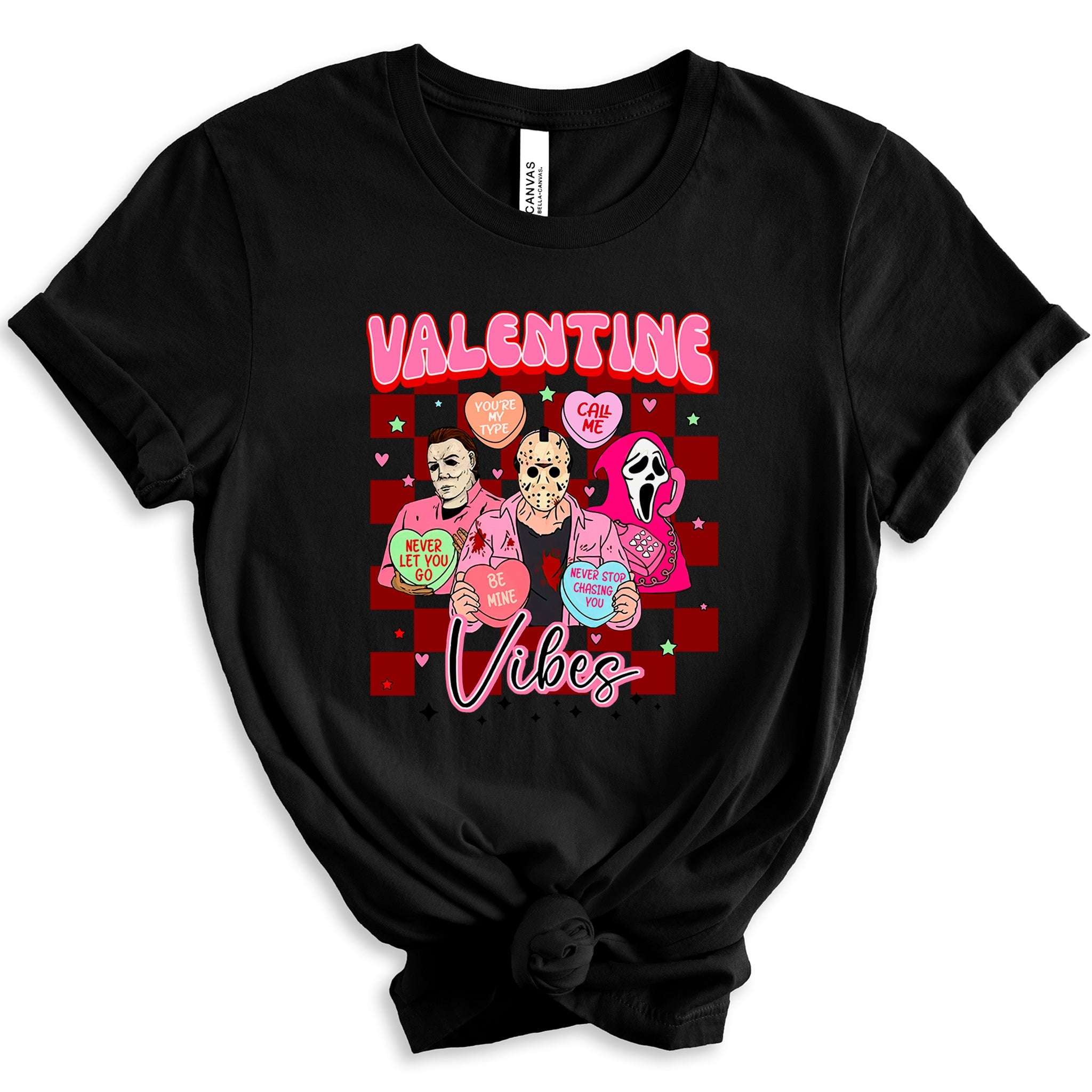 Valentine Vibes Premium Valentine's T-Shirt | Embedded Designz