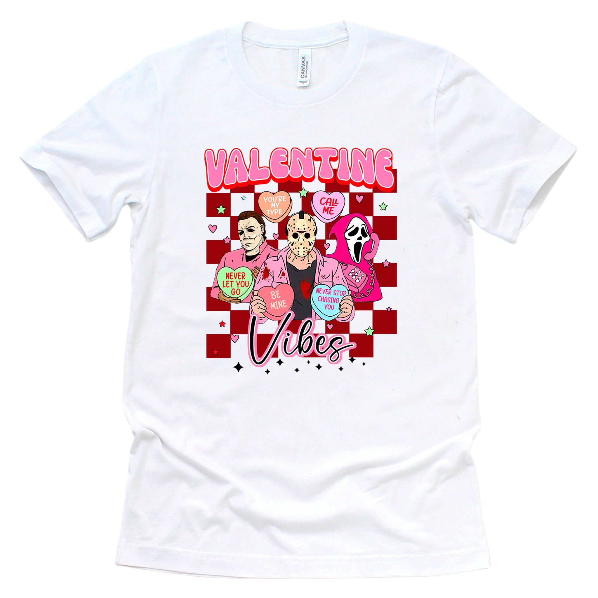 Valentine Vibes Premium Valentine's T-Shirt | Embedded Designz