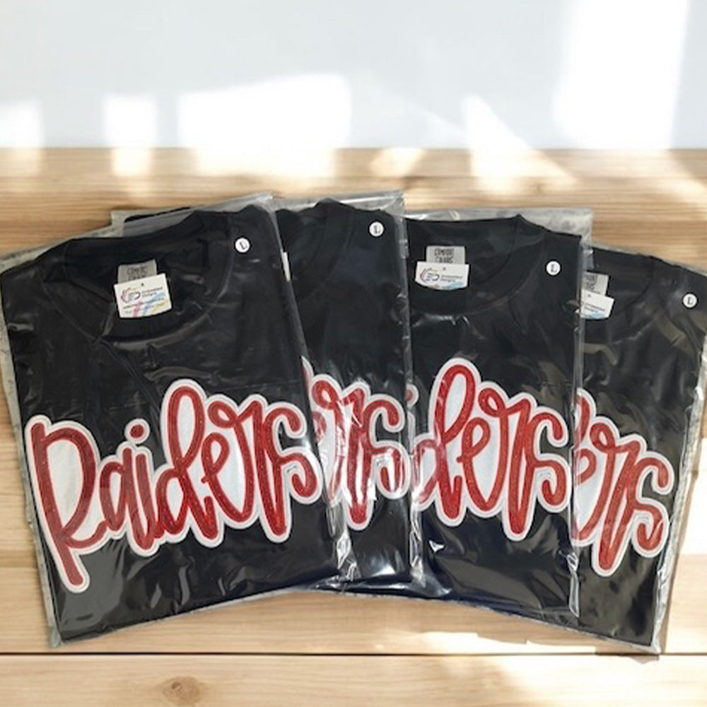 Custom creation by Embedded Designz – embroidery and DTG printing DFW Texas