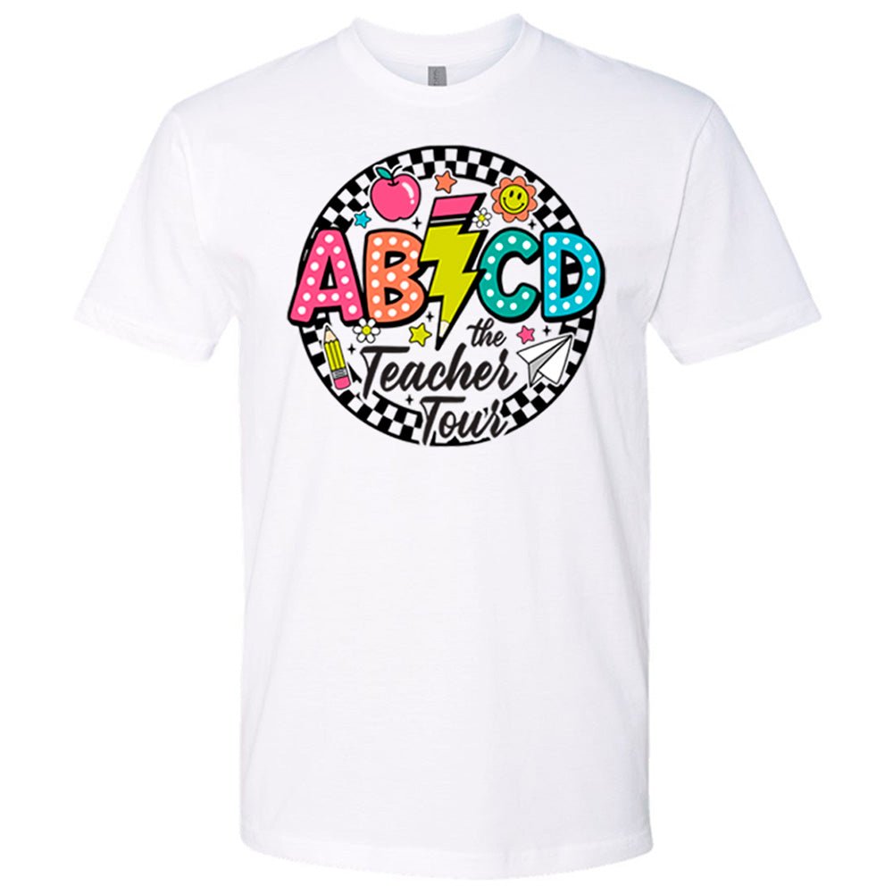 ABCD Teacher Tour Premium T-Shirt | Embedded Designz