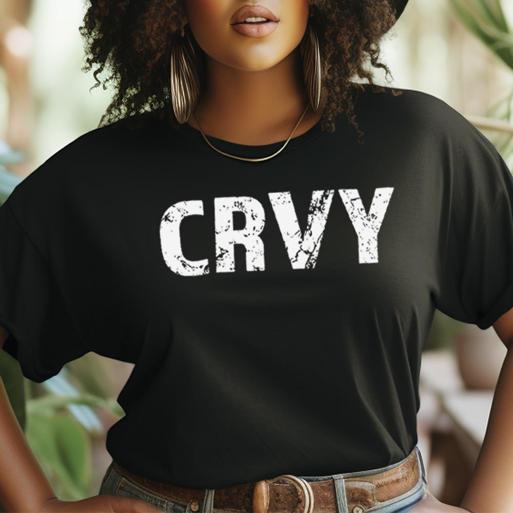 CRVY Premium Statement Tee | Embedded Designz