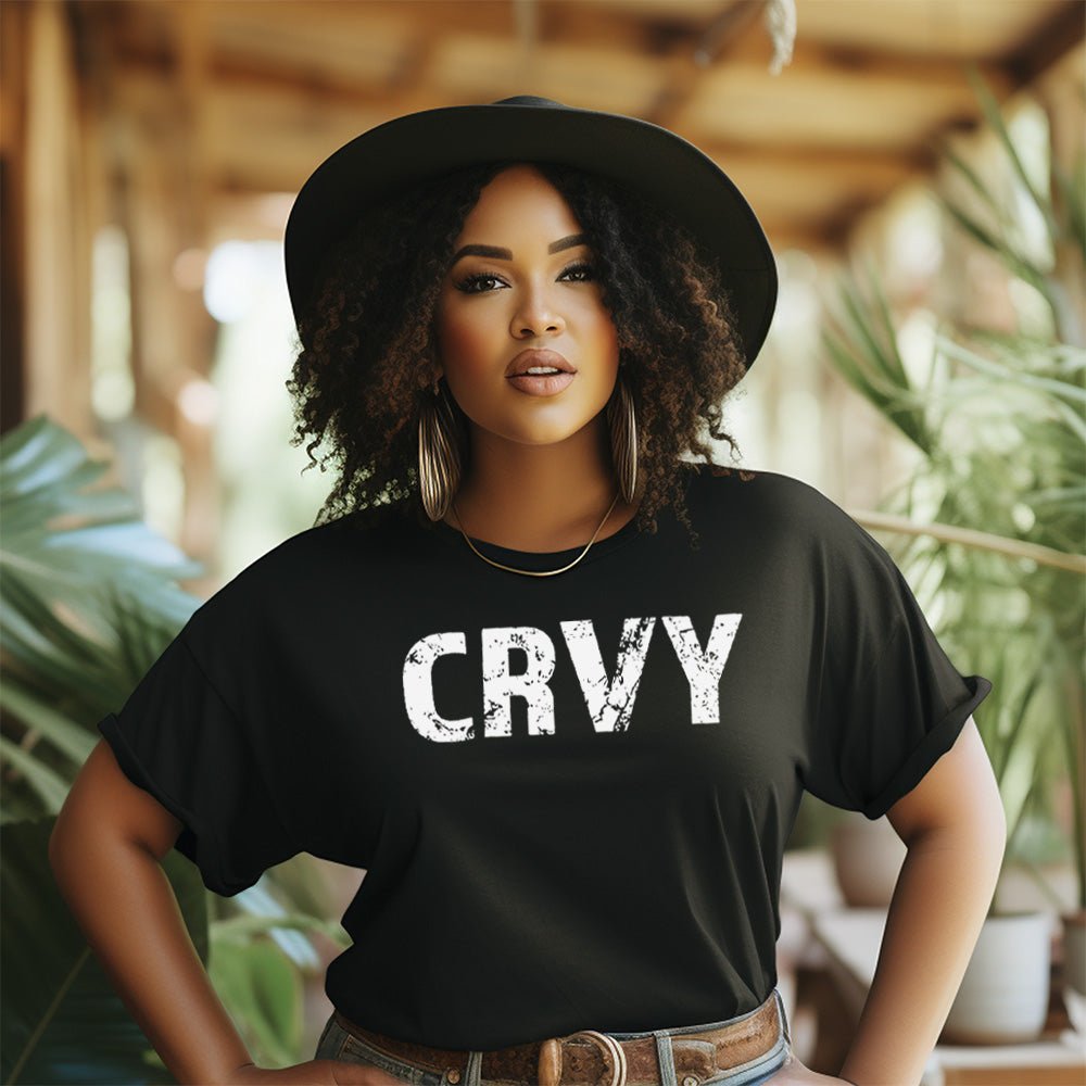 CRVY Premium Statement Tee | Embedded Designz
