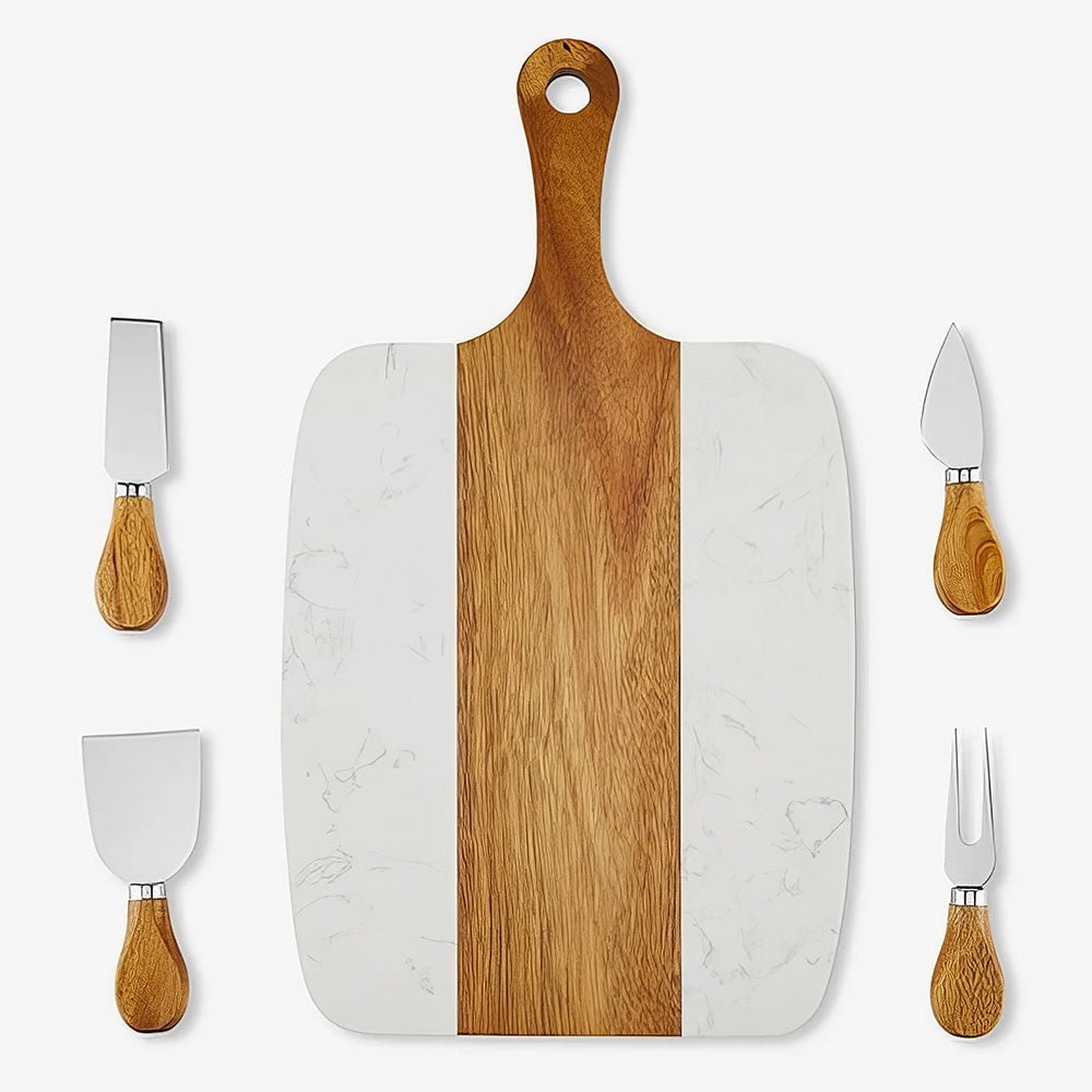 Custom Engraved Cheese Board Gift Set | Embedded Designz