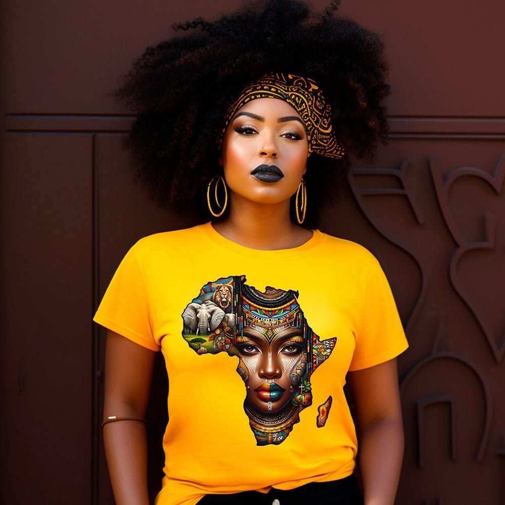 Queen Africa Premium T-Shirt | Embedded Designz