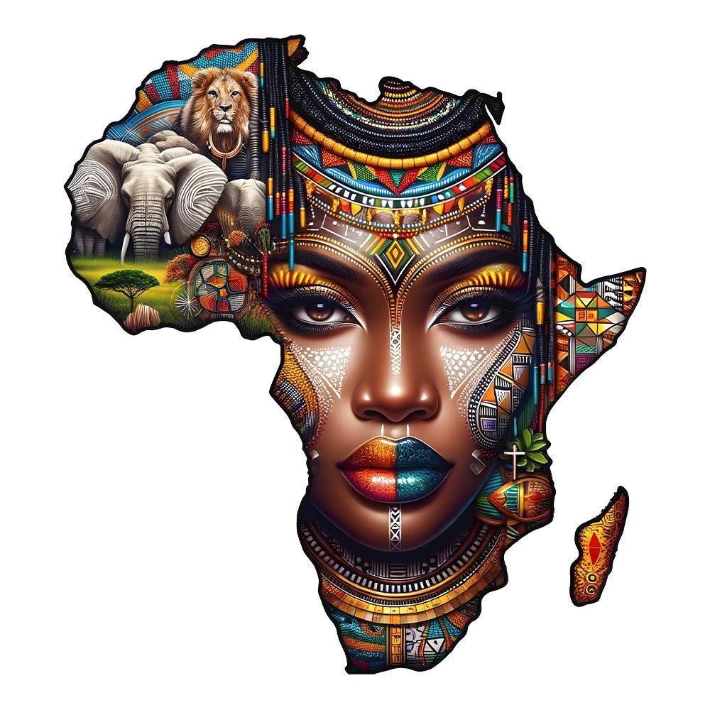 Queen Africa Premium T-Shirt | Embedded Designz