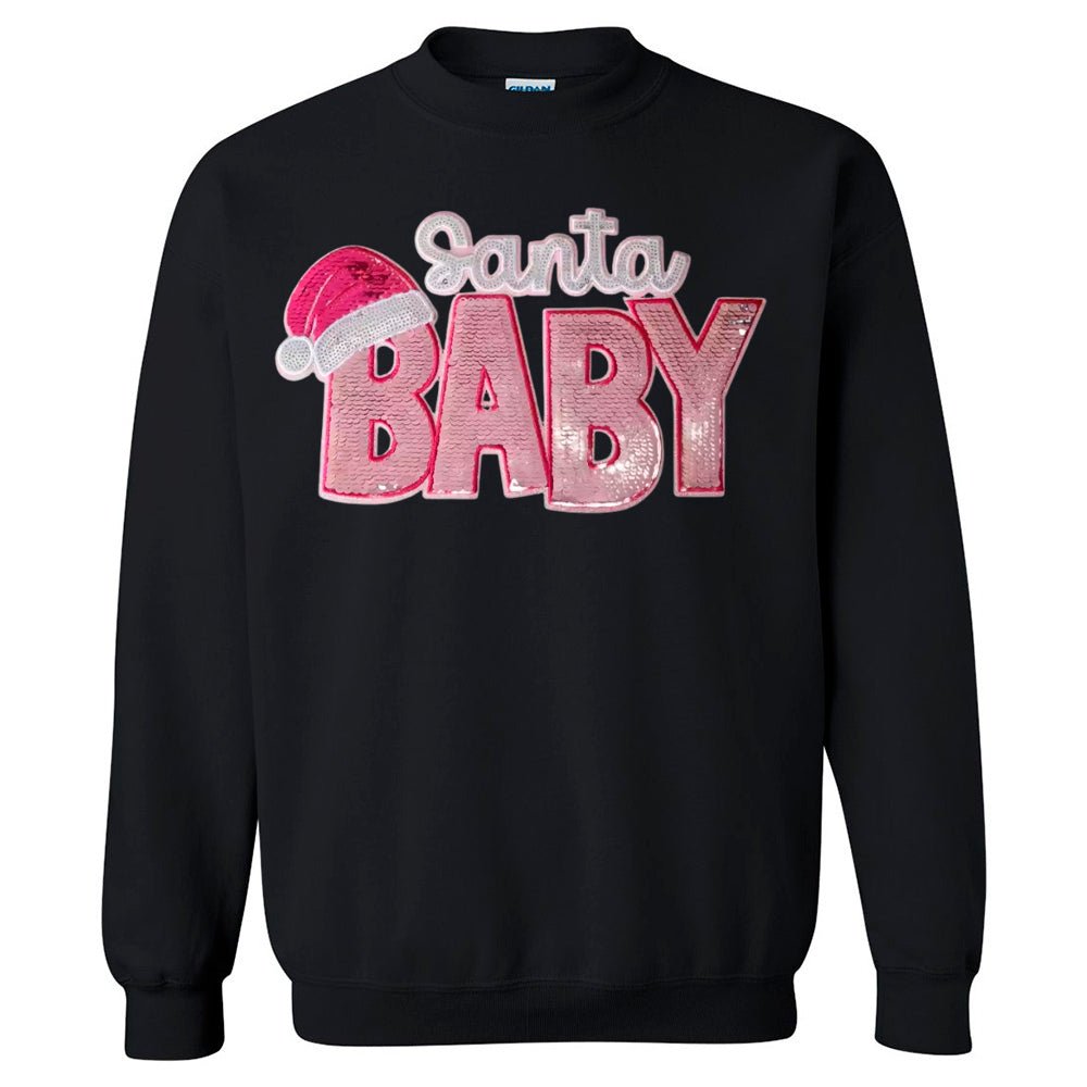 Santa Baby Premium Christmas Sweatshirt | Embedded Designz