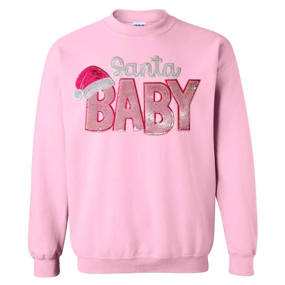 Santa Baby Premium Christmas Sweatshirt | Embedded Designz