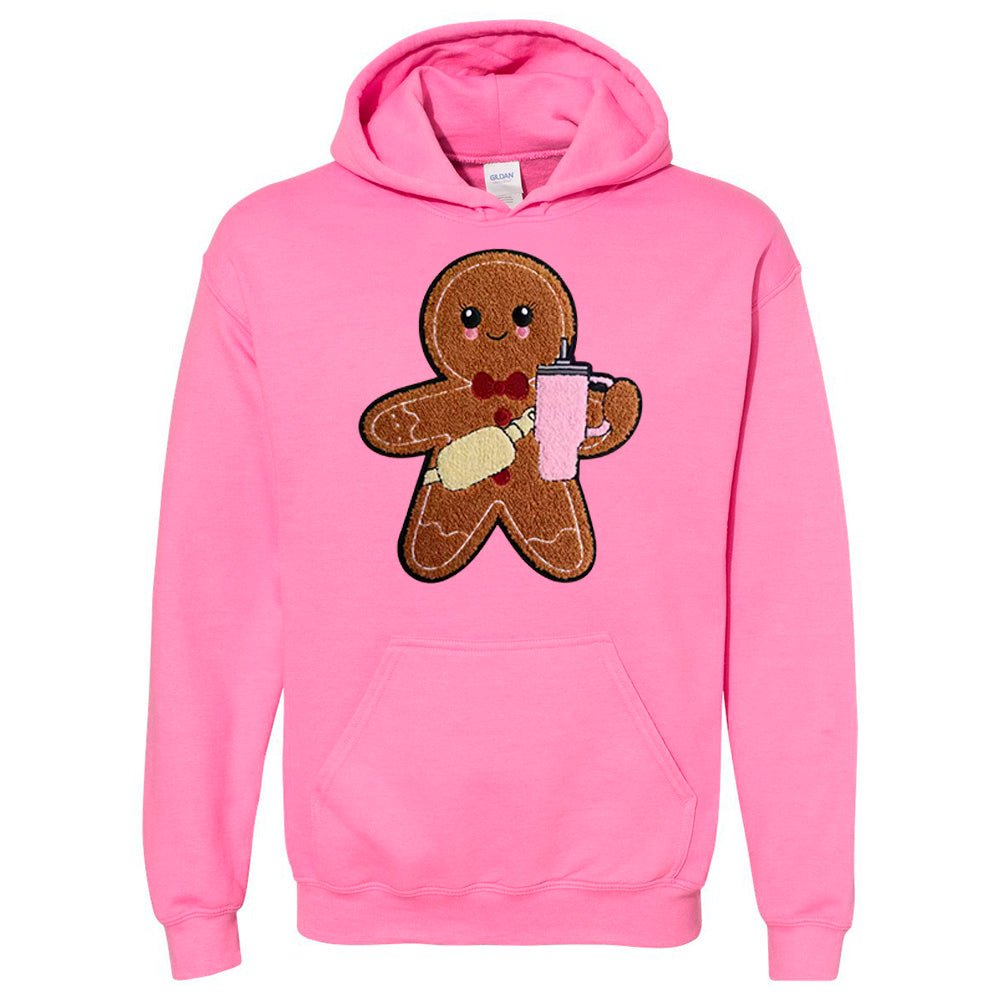 Sipping Ginger Premium Christmas Sweatshirt | Embedded Designz