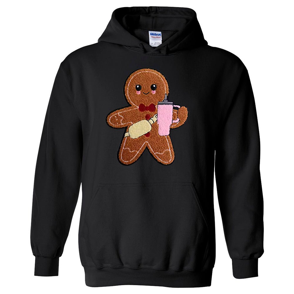 Sipping Ginger Premium Christmas Sweatshirt | Embedded Designz