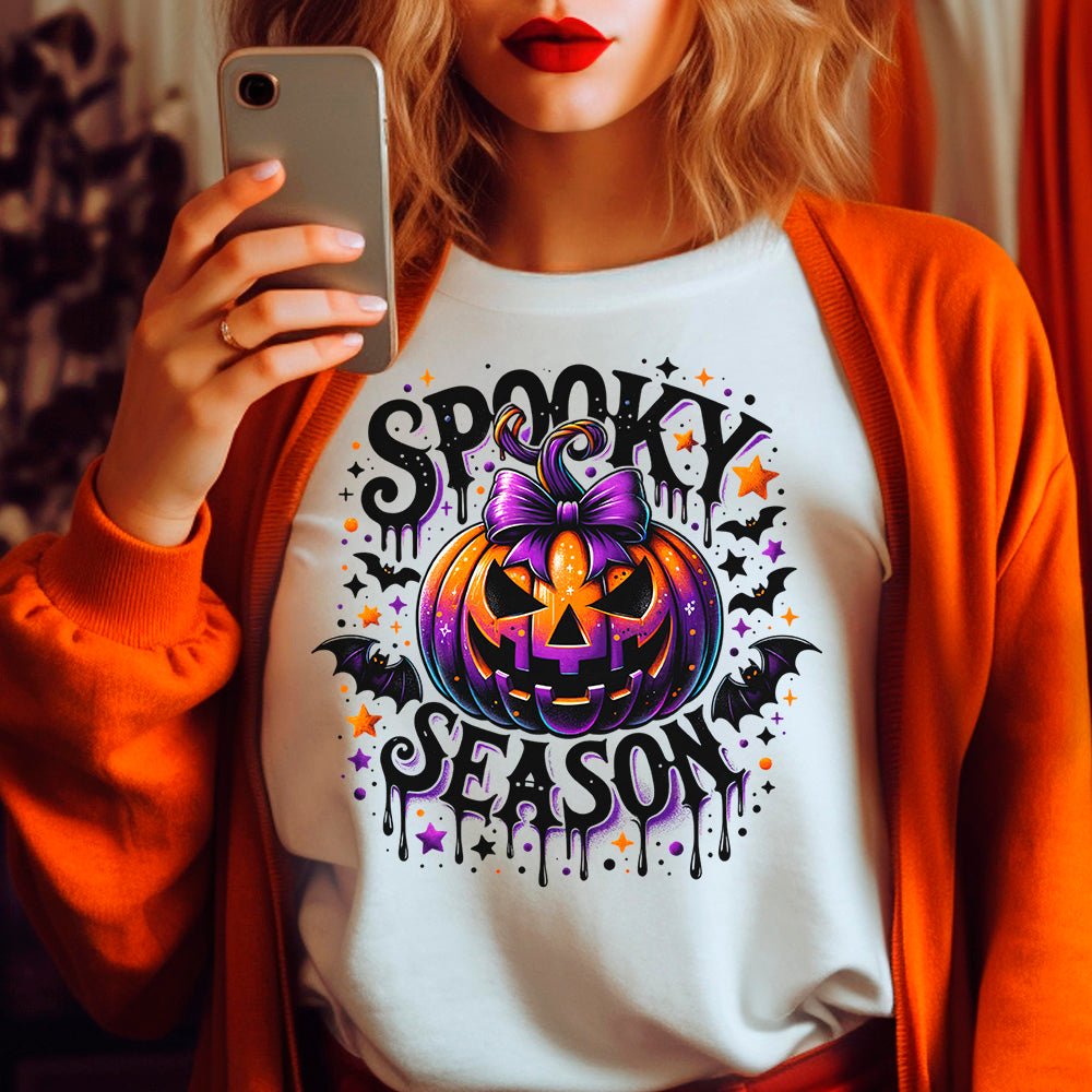 Spooky Season Premium Halloween T-Shirt | Embedded Designz
