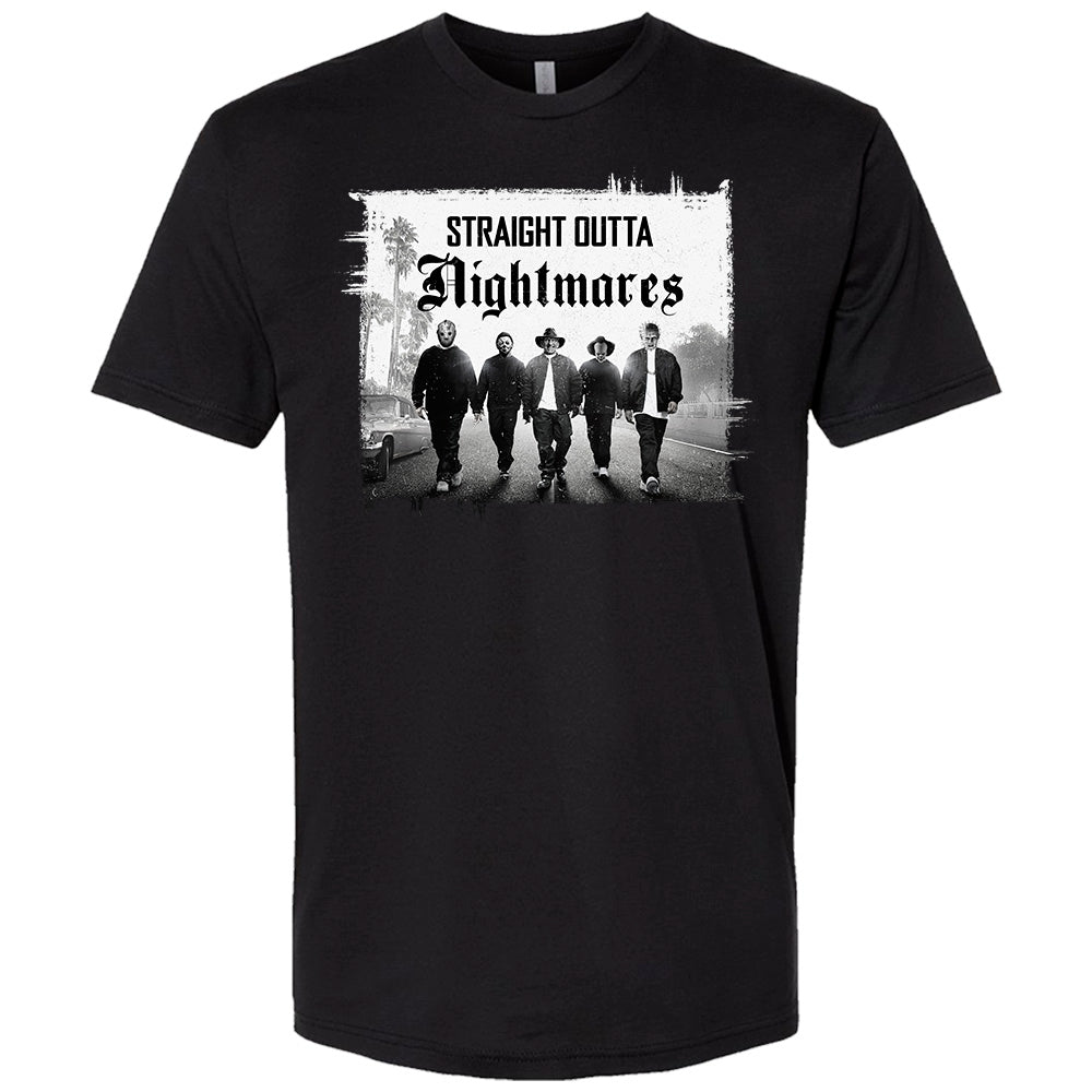 Straight Outta Nightmares Premium Halloween T-Shirt | Embedded Designz