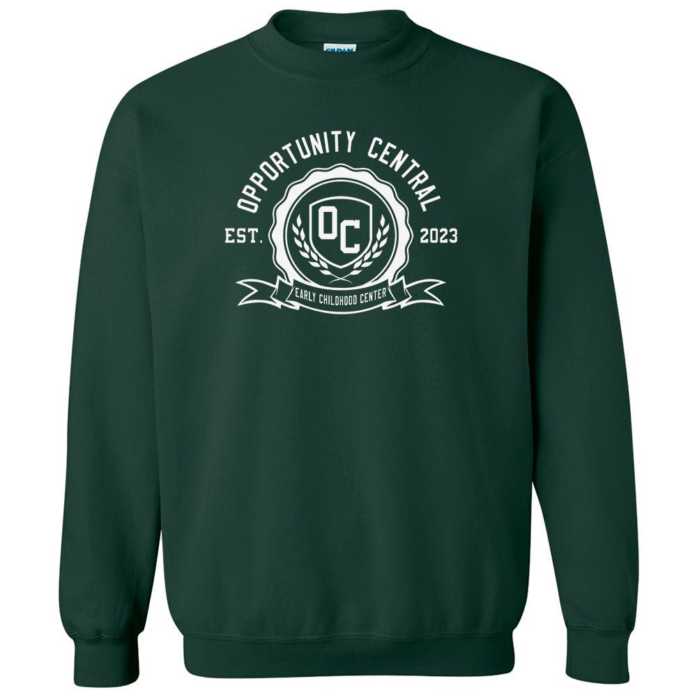 The OC Crest Crewneck Sweatshirt | Embedded Designz