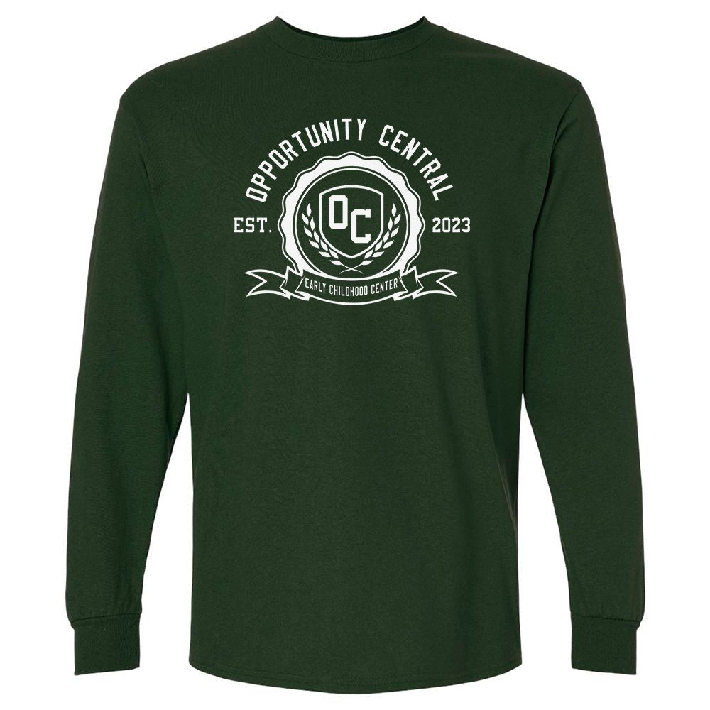The OC Crest Long - Sleeve T-Shirt | Embedded Designz