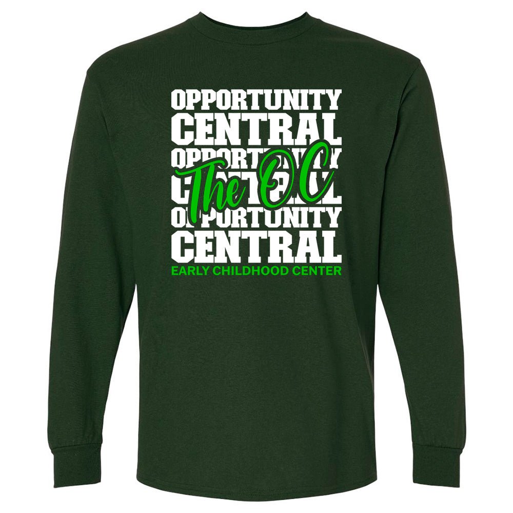 The OC Repeat Long - Sleeve T-Shirt | Embedded Designz