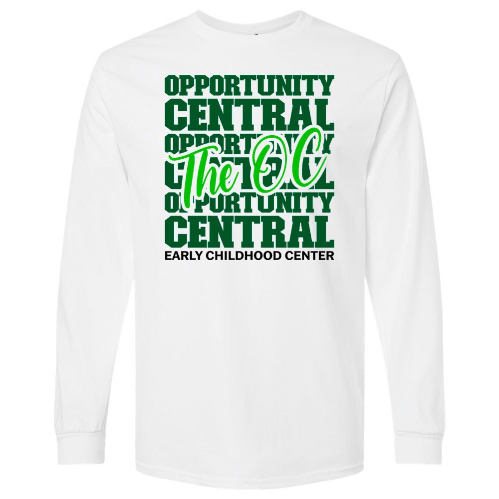 The OC Repeat Long - Sleeve T-Shirt | Embedded Designz