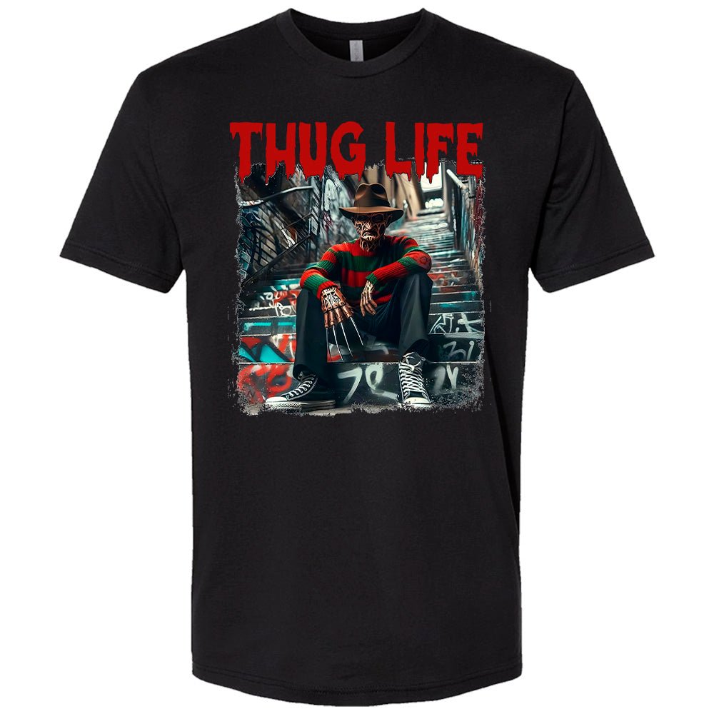 Thug Life Premium Halloween T-Shirt | Embedded Designz