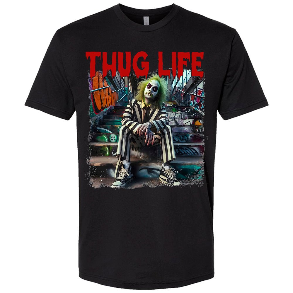 Thug Life Premium Halloween T-Shirt | Embedded Designz