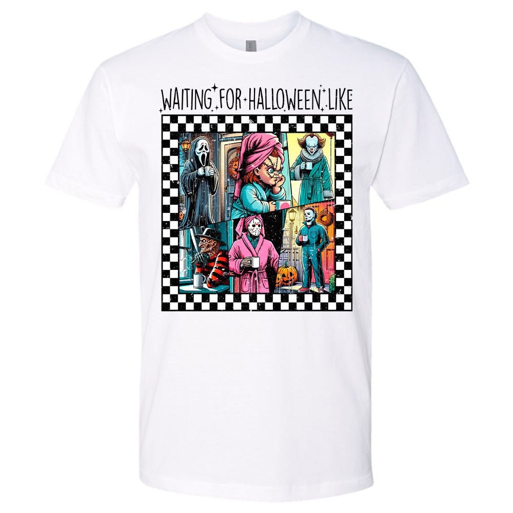 Waiting For Halloween Premium T-Shirt | Embedded Designz