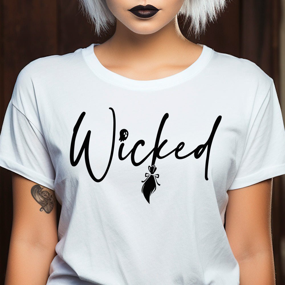 Wicked Premium Halloween T-Shirt | Embedded Designz