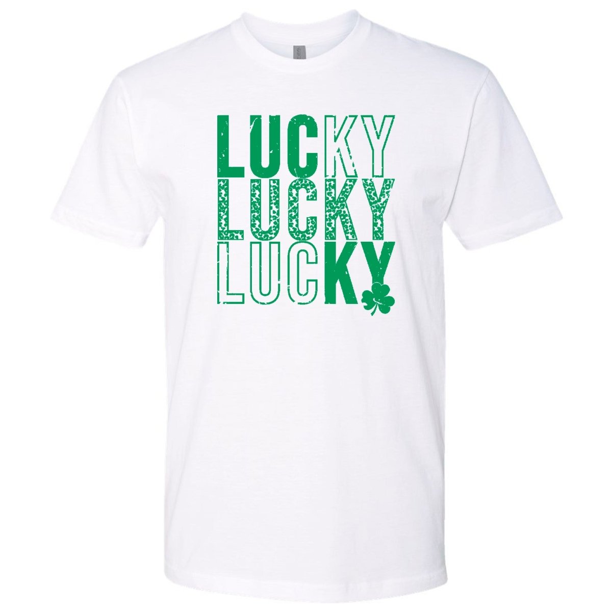 3 Times As Lucky St. Patrick's Day Premium T-Shirt | Embedded Designz