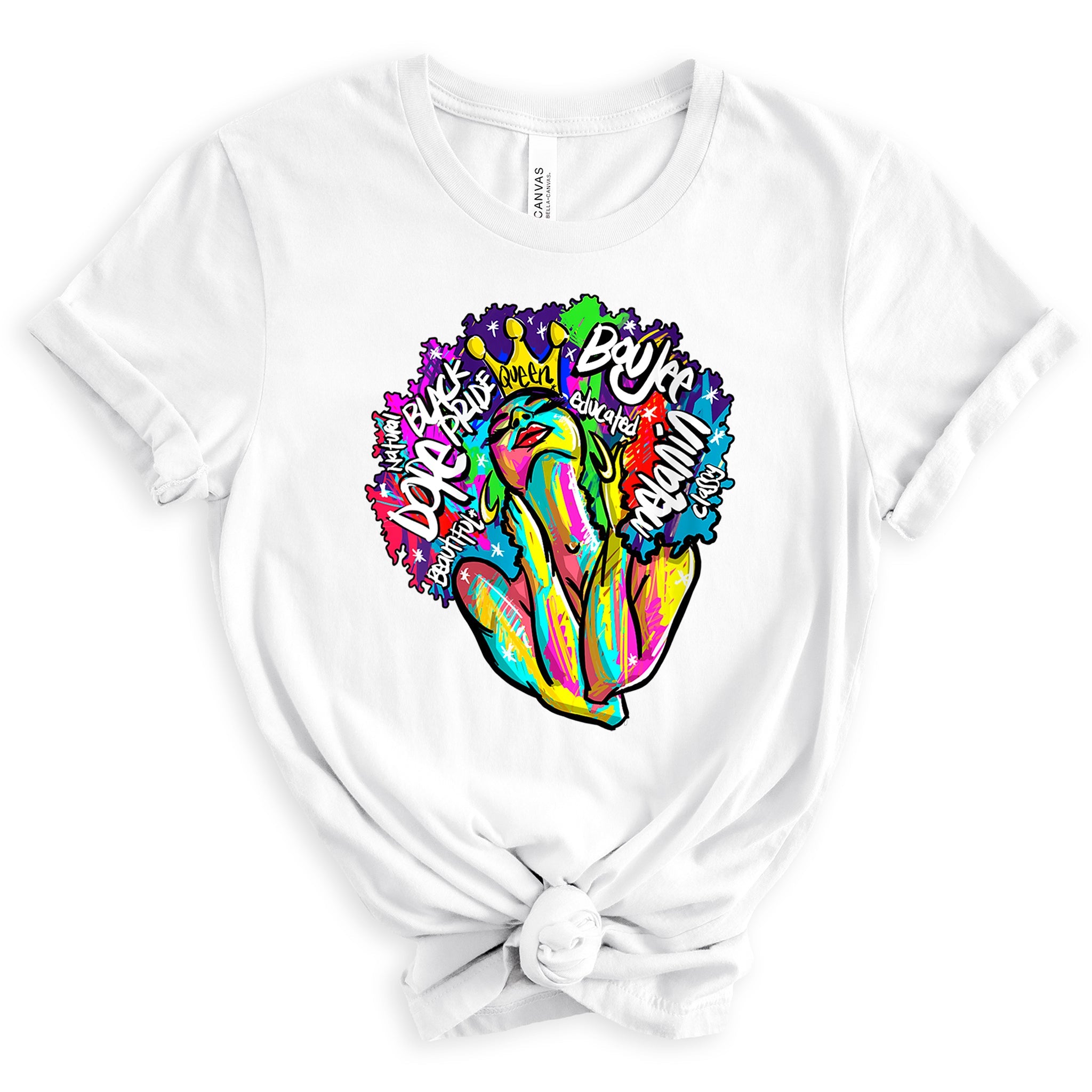 Dope Black Queen Premium T-Shirt | Embedded Designz
