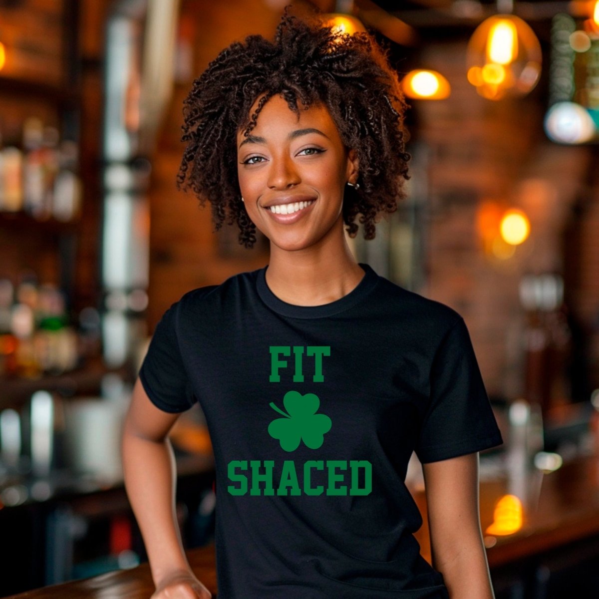 Fit Shaced St. Patrick's Day Premium T-Shirt | Embedded Designz