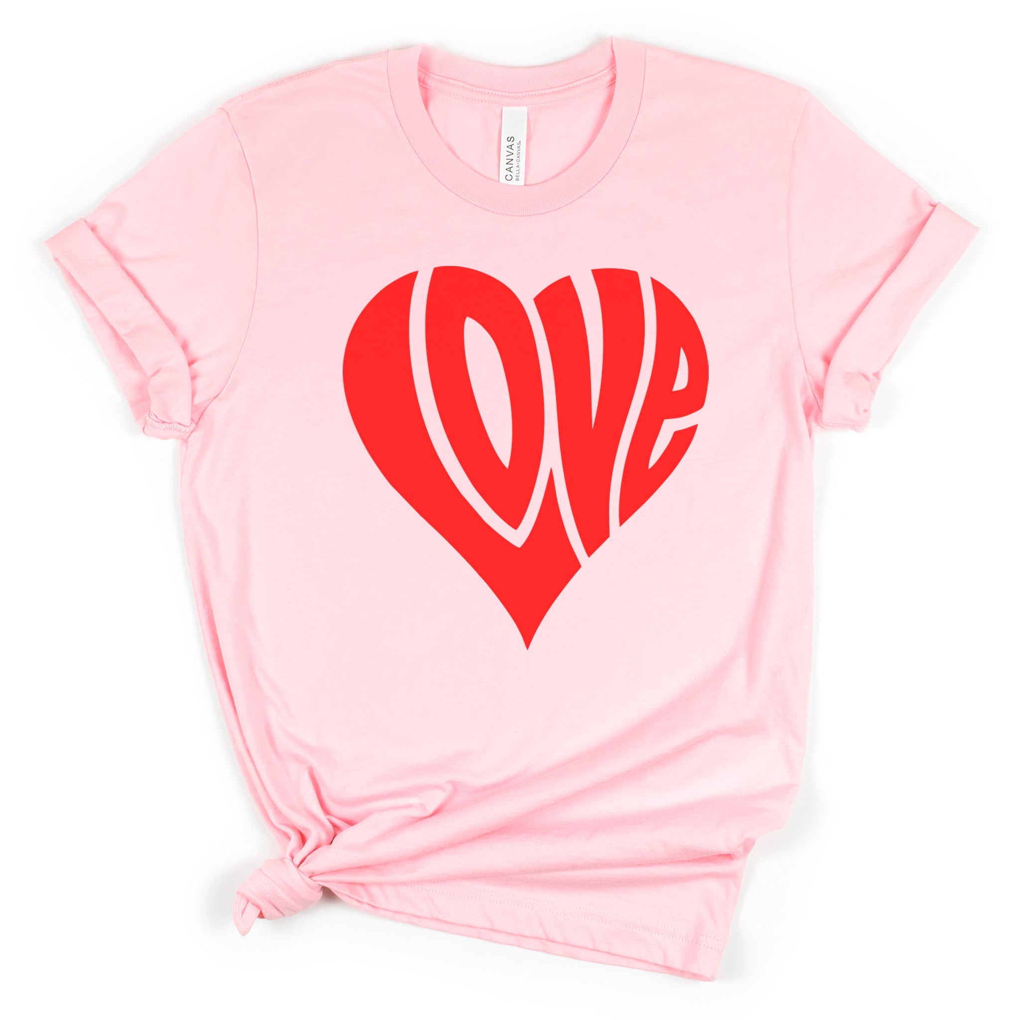 Groovy Love Premium Valentine's T-Shirt | Embedded Designz