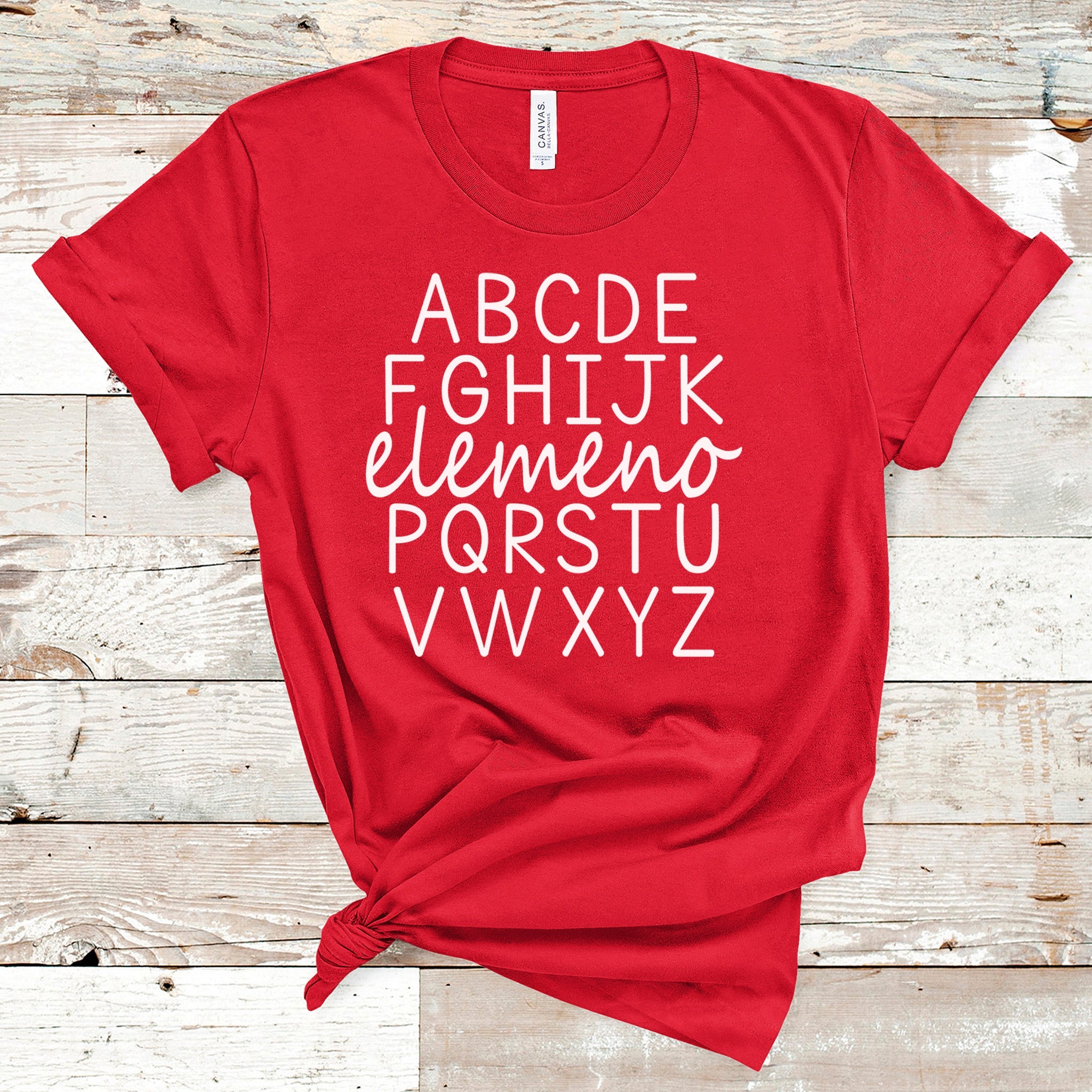 HIJK..elemeno...P Alphabet Premium T-Shirt | Embedded Designz
