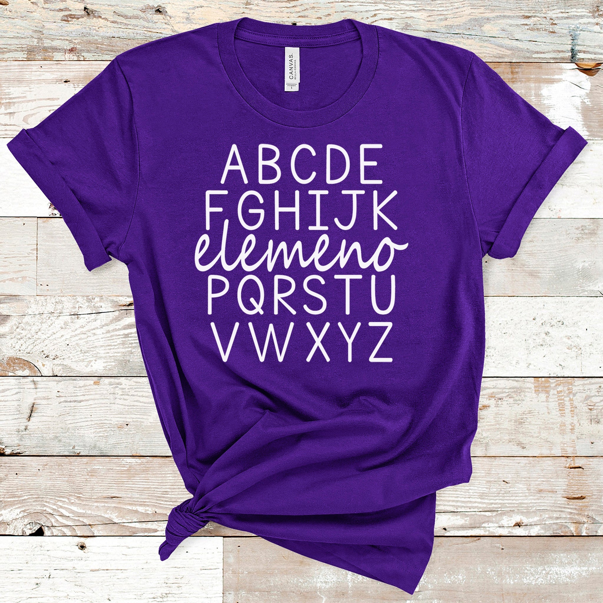 HIJK..elemeno...P Alphabet Premium T-Shirt | Embedded Designz