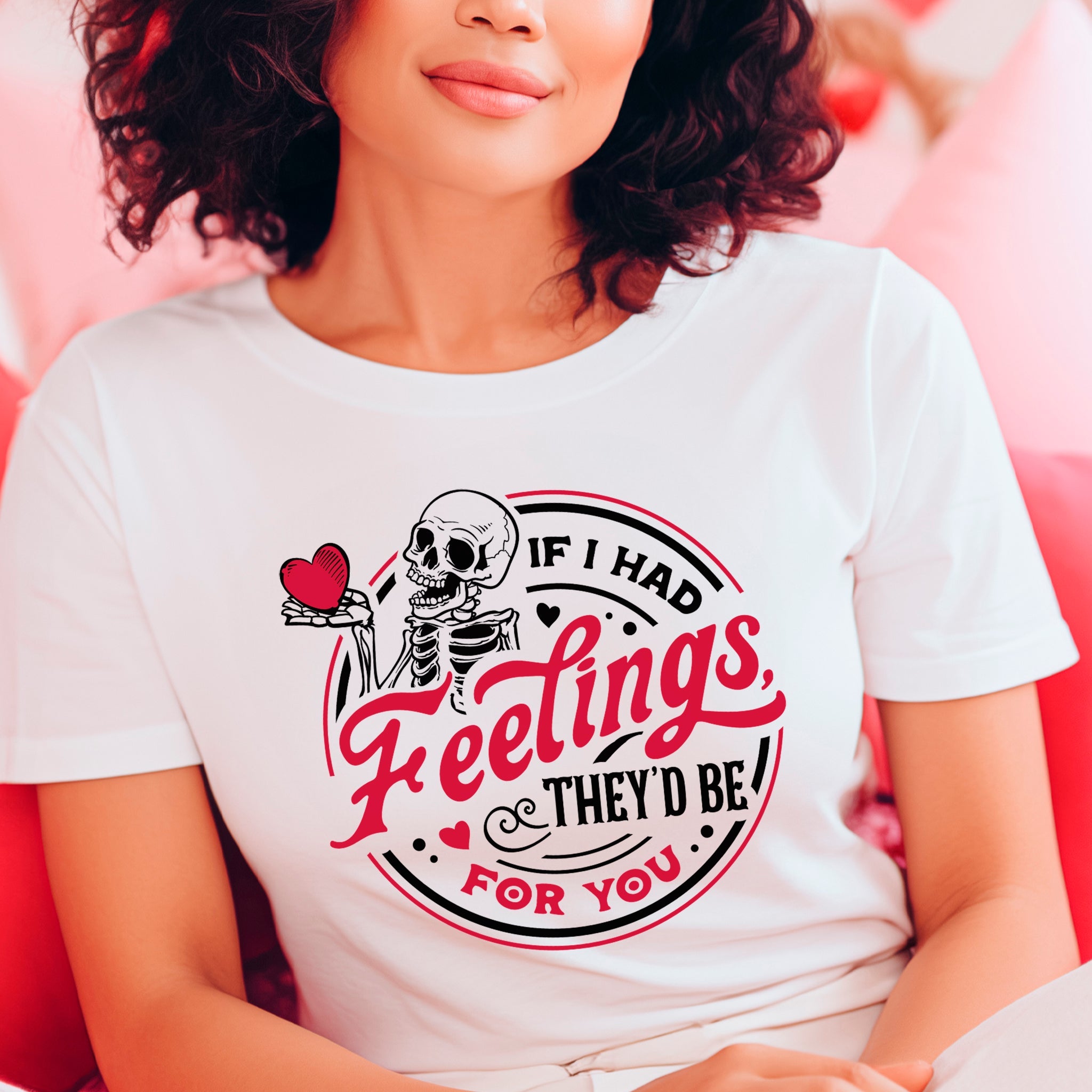 If I Had Feelings, They'd Be For You Premium Valentine's T-Shirt | Embedded Designz