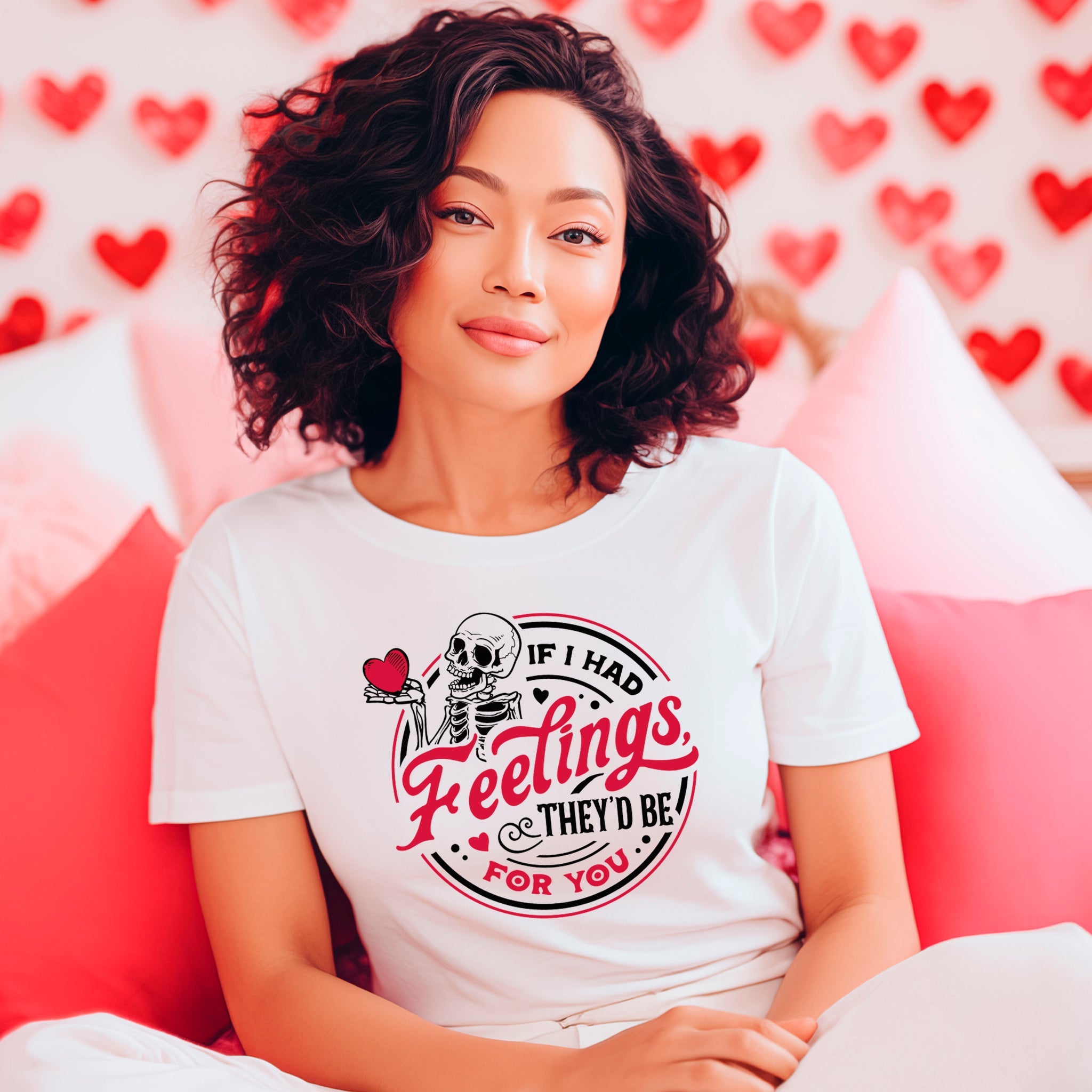 If I Had Feelings, They'd Be For You Premium Valentine's T-Shirt | Embedded Designz