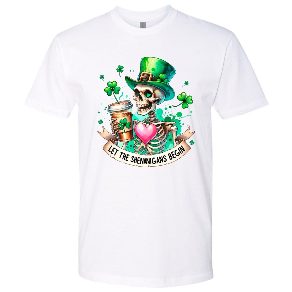 Let The Shenanigans Begin St. Patrick's Day Premium T-Shirt | Embedded Designz