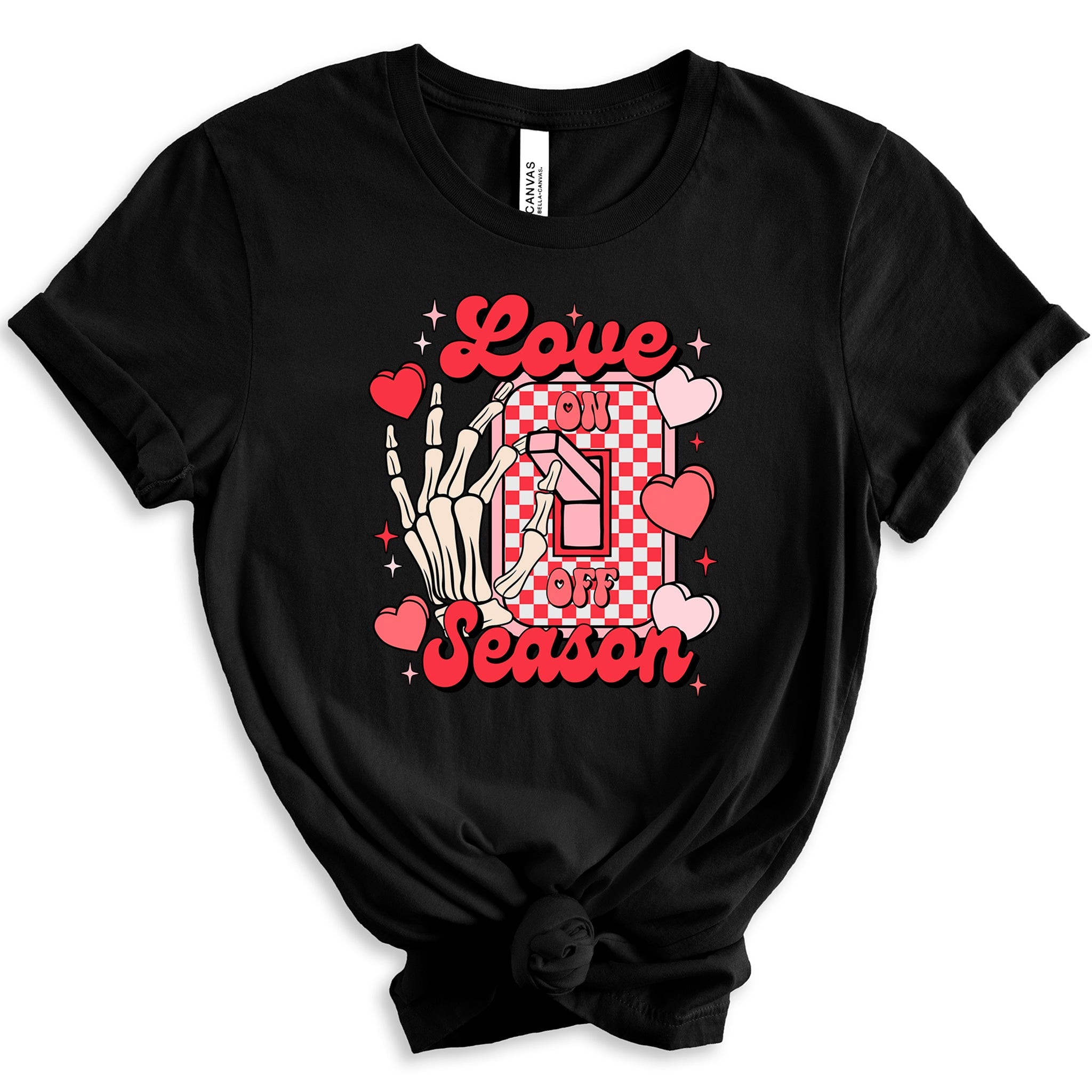 Love Season 'On' Premium Valentine's T-Shirt | Embedded Designz