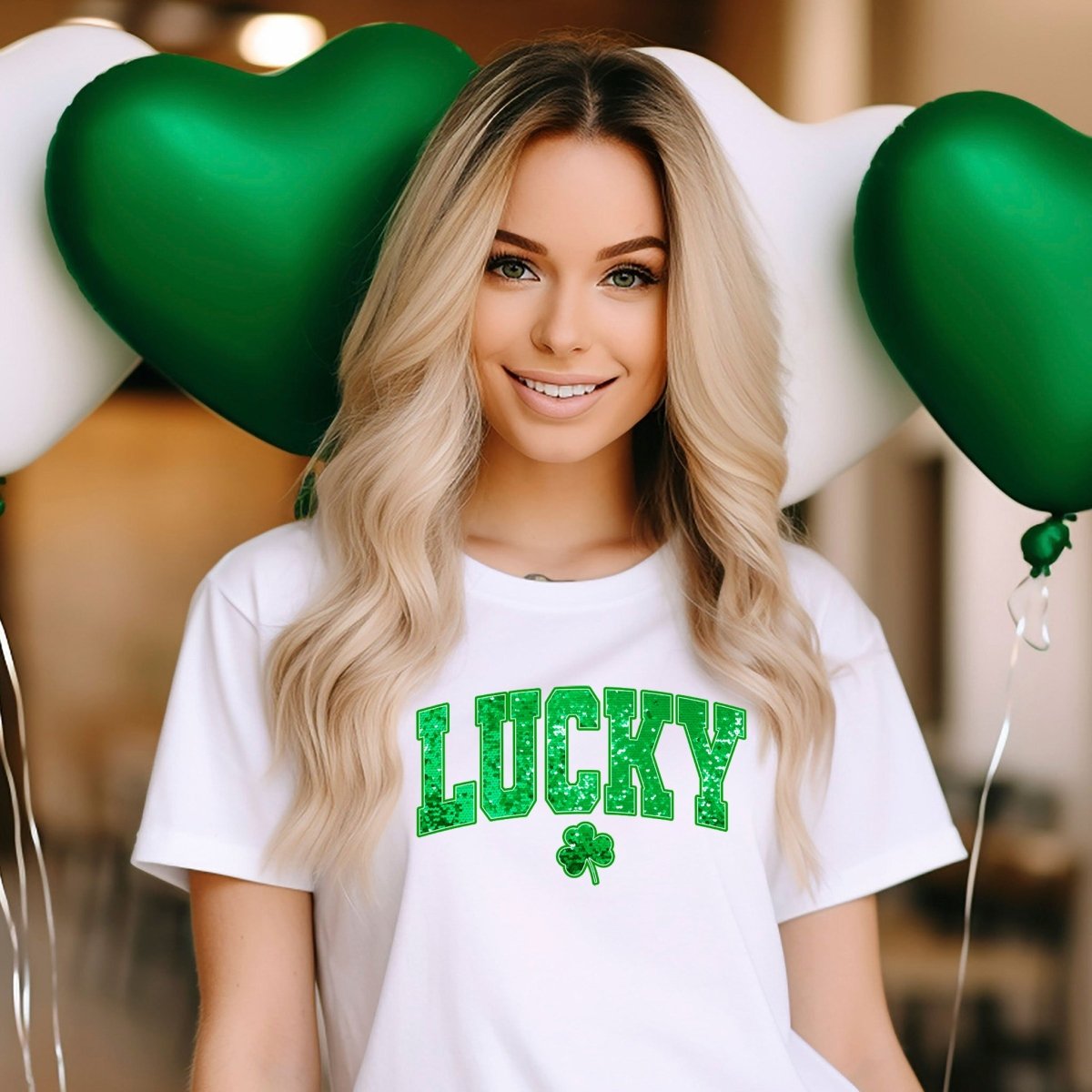 Lucky Clover St. Patrick's Day Premium T-Shirt | Embedded Designz