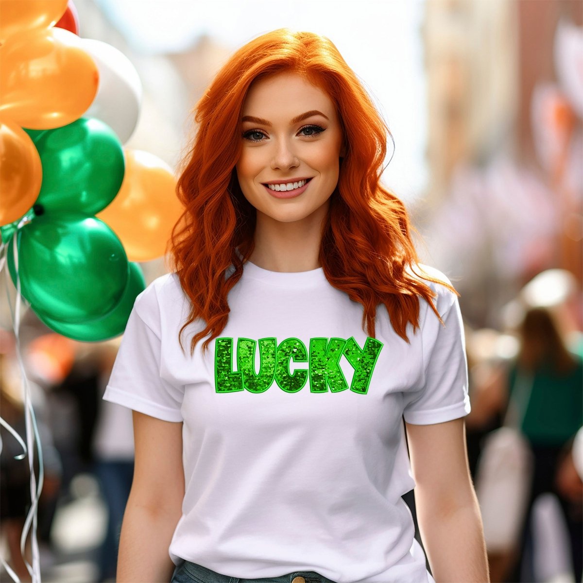 Lucky St. Patrick's Day Premium T-Shirt | Embedded Designz
