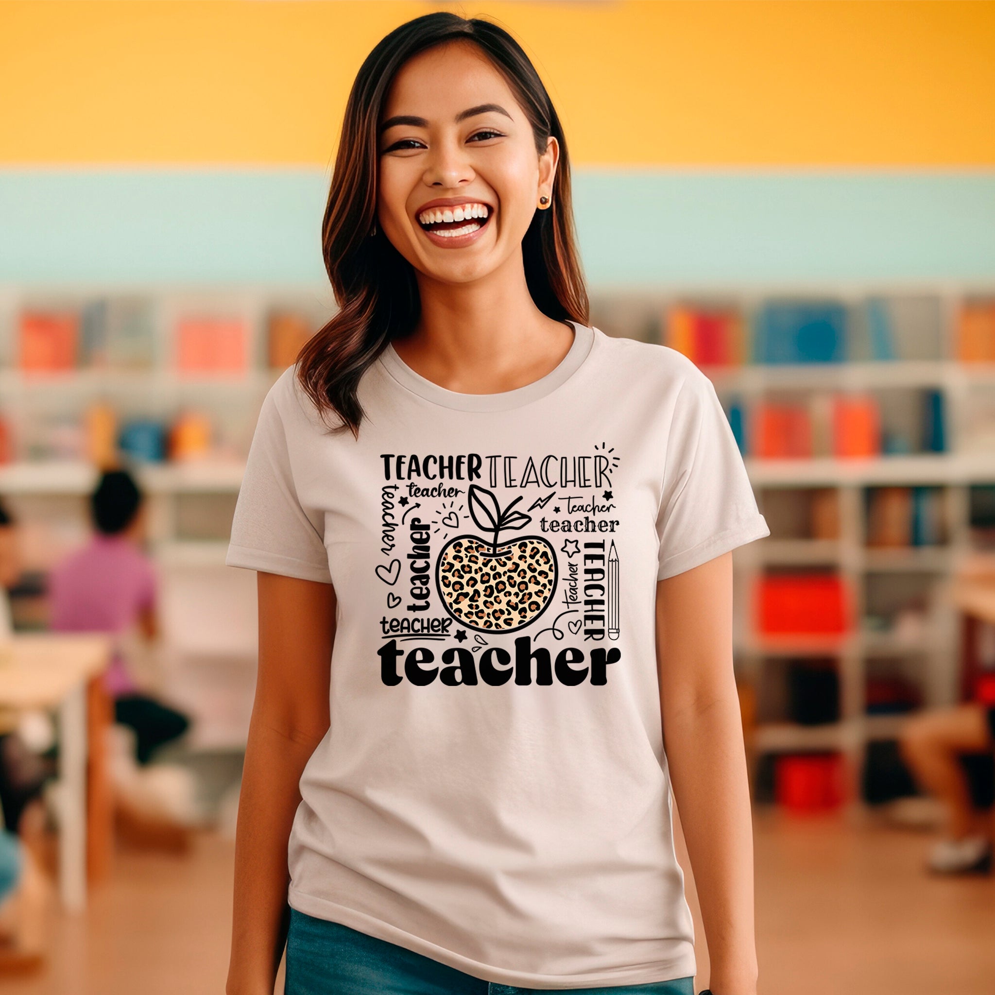 Teacher, Teacher Premium T-Shirt | Embedded Designz