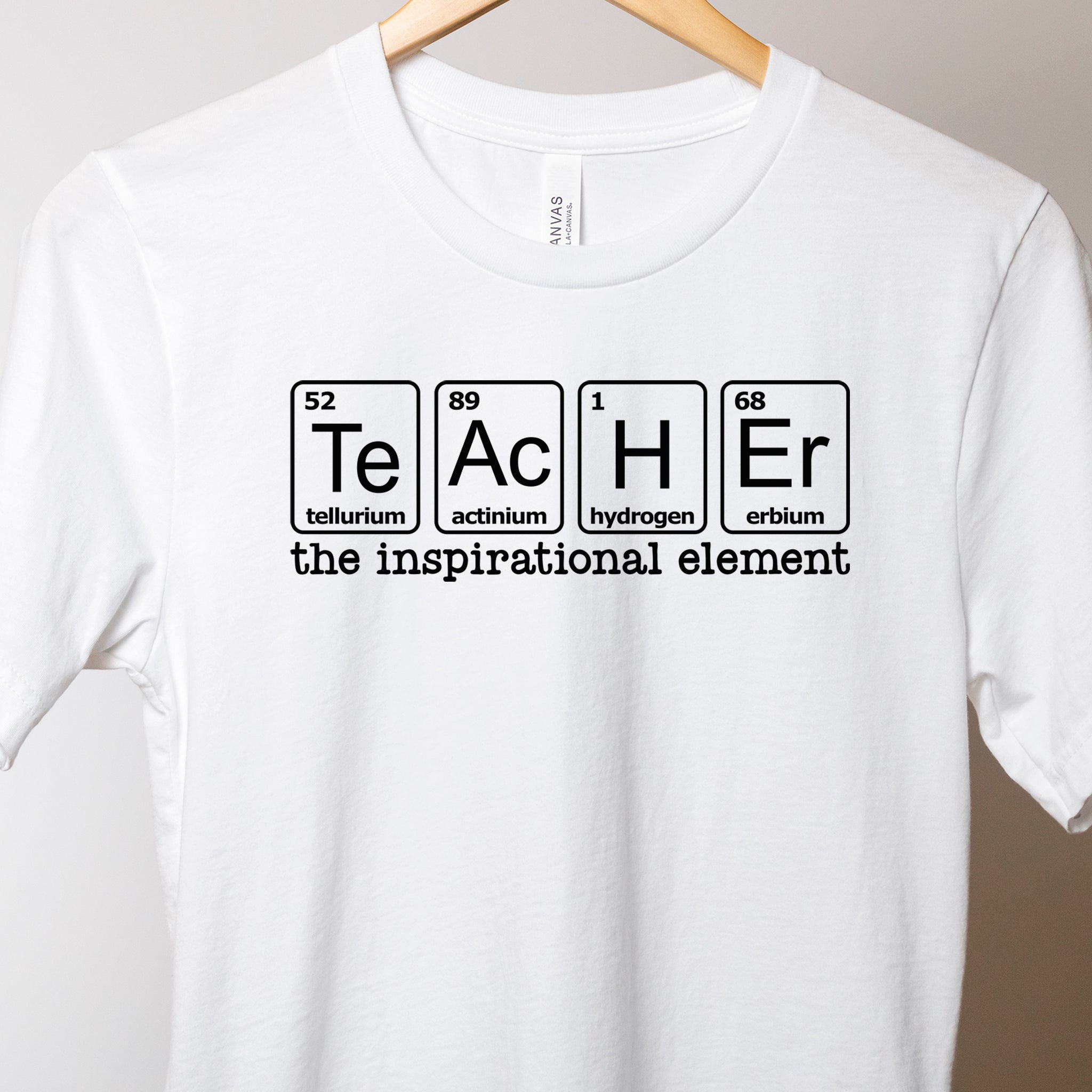 Teacher - The Inspirational Element Premium T-Shirt | Embedded Designz