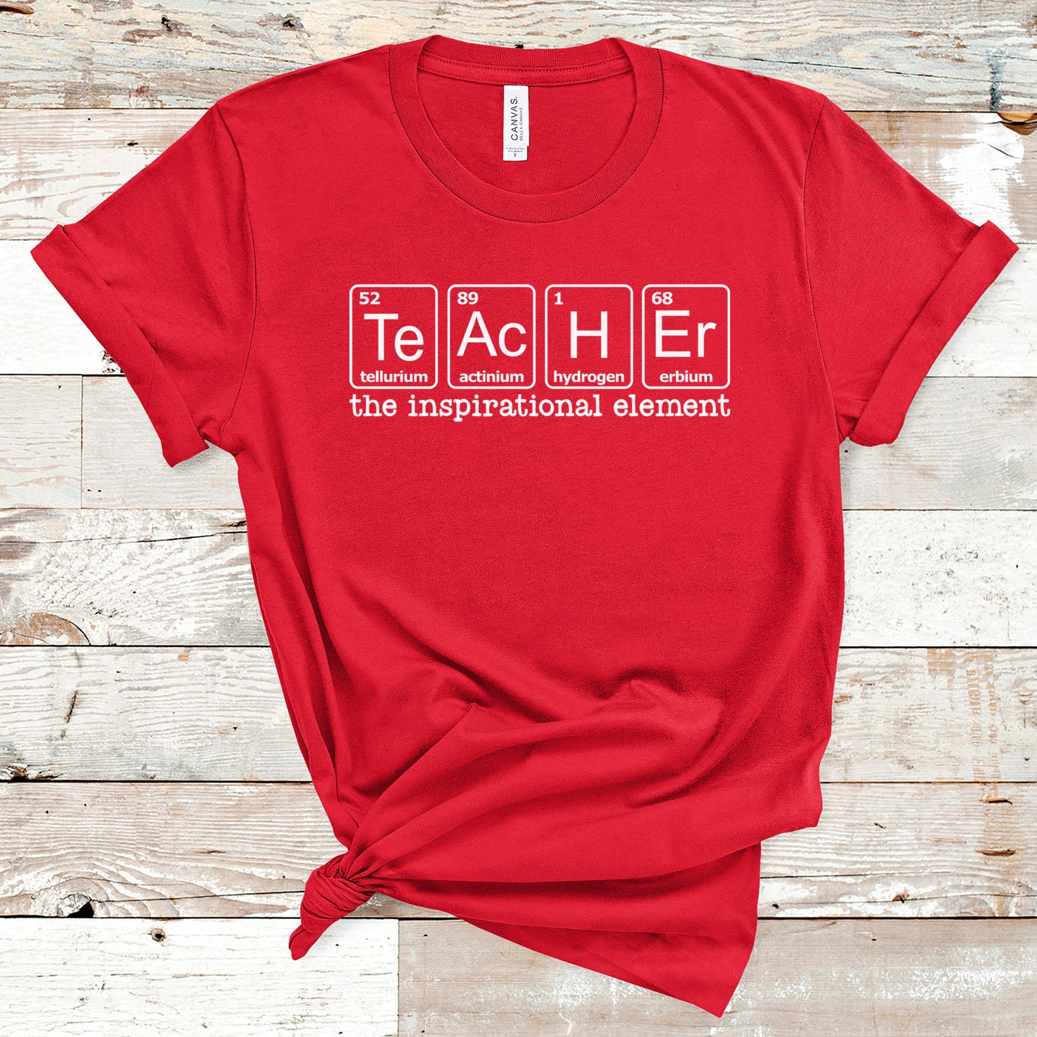 Teacher - The Inspirational Element Premium T-Shirt | Embedded Designz