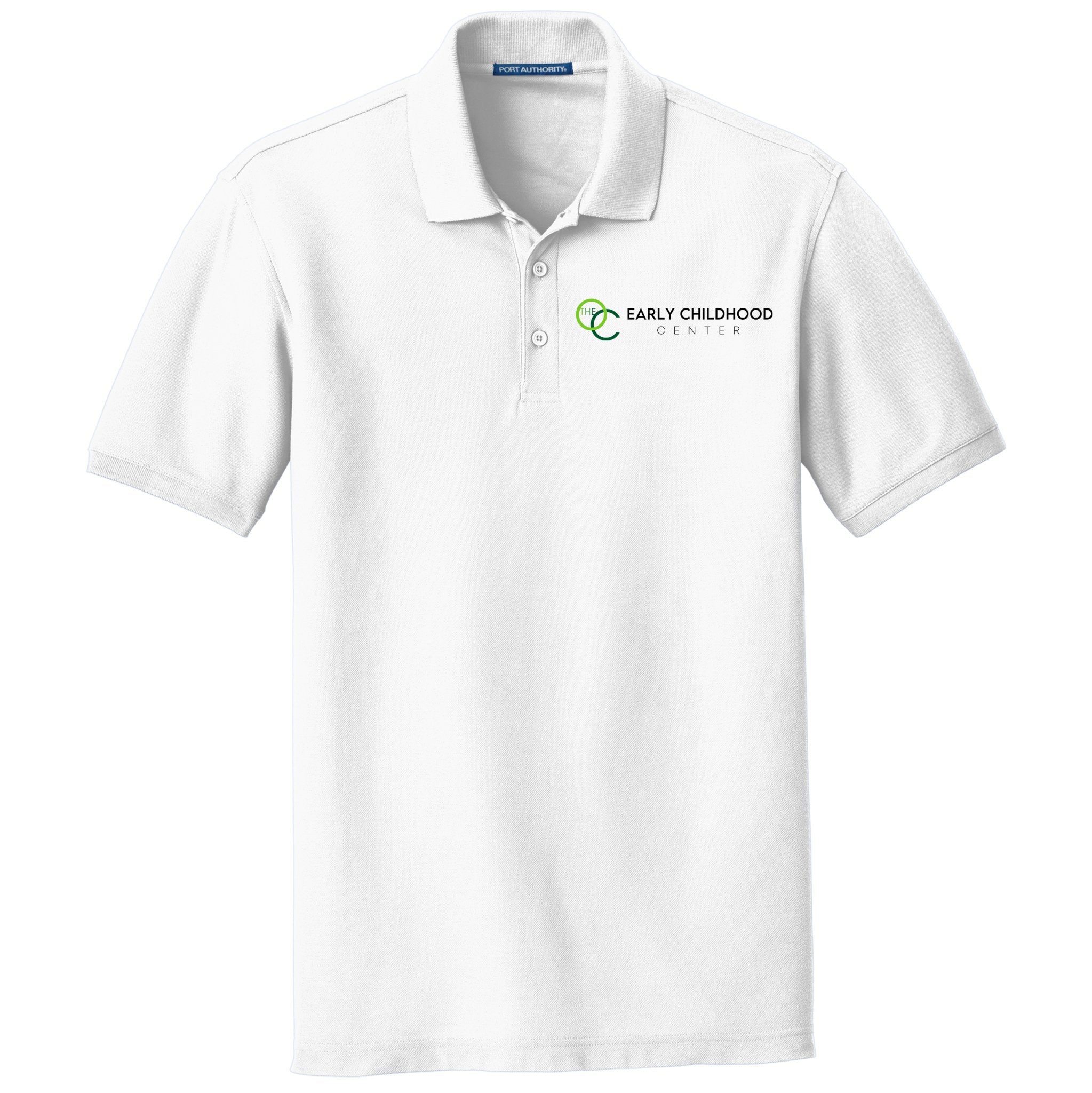 The OC Logo Pique Polo Shirt | Embedded Designz