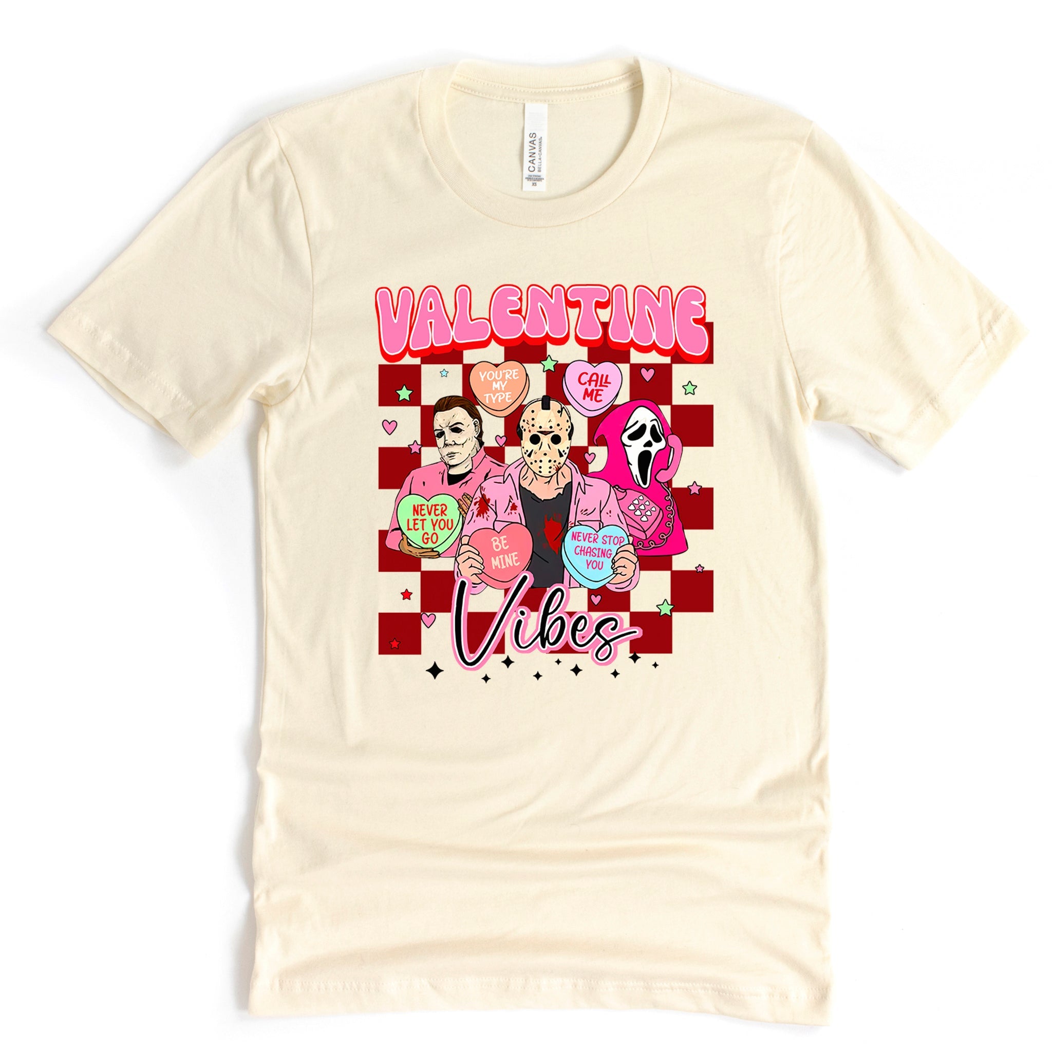Valentine Vibes Premium Valentine's T-Shirt | Embedded Designz