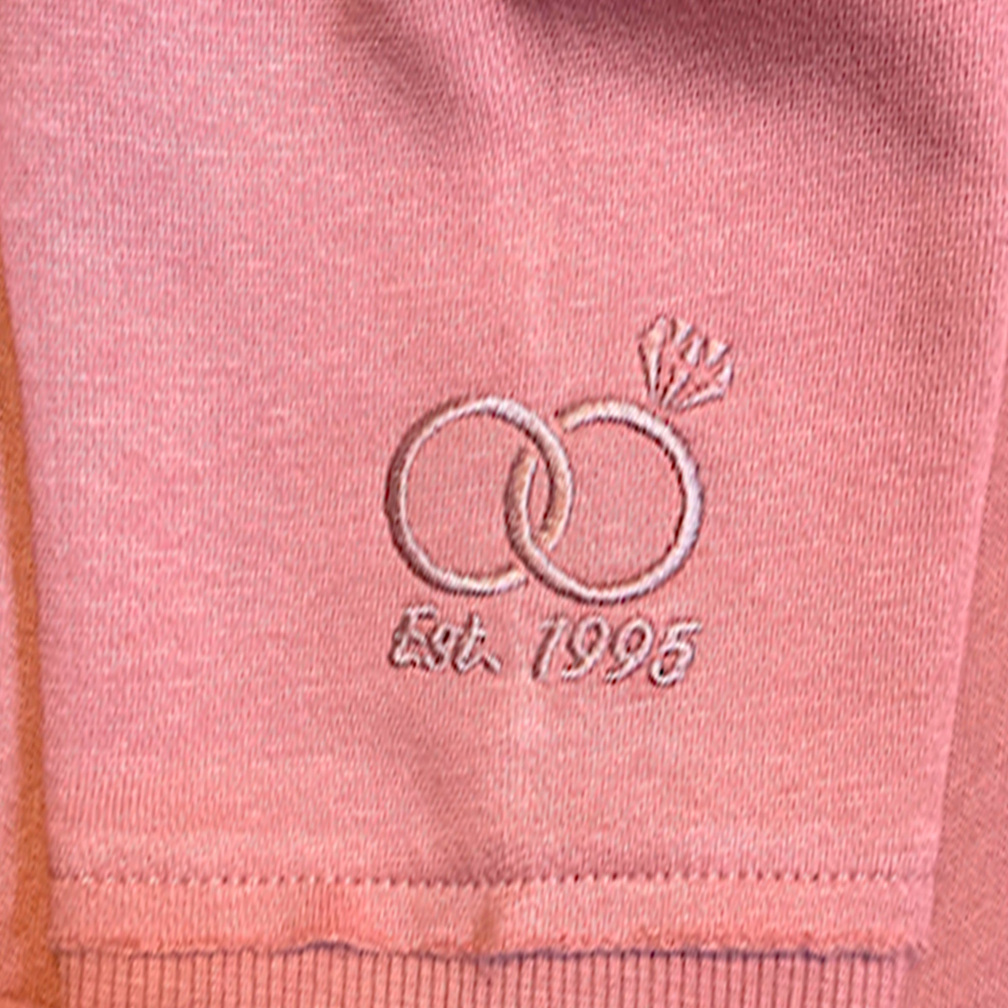 Wifey Premium Embroidered Sweatshirt | Embedded Designz